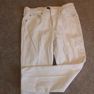 GAP white denim jeans, worn once